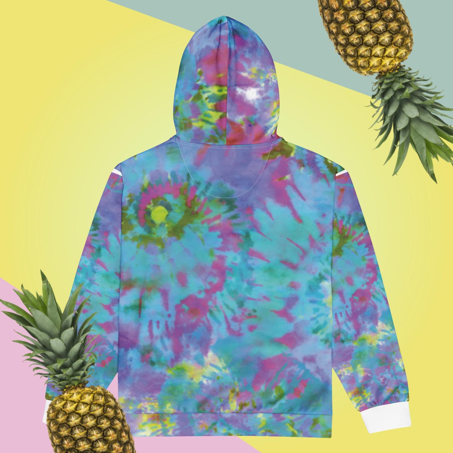 Butt Stuff Tie-Dye zip hoodie